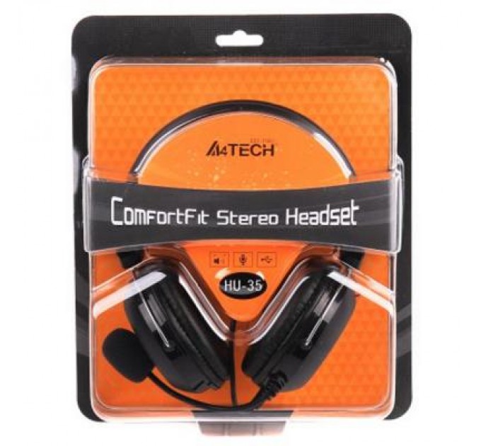 A4Tech Навушники A4Tech HU-35 Black