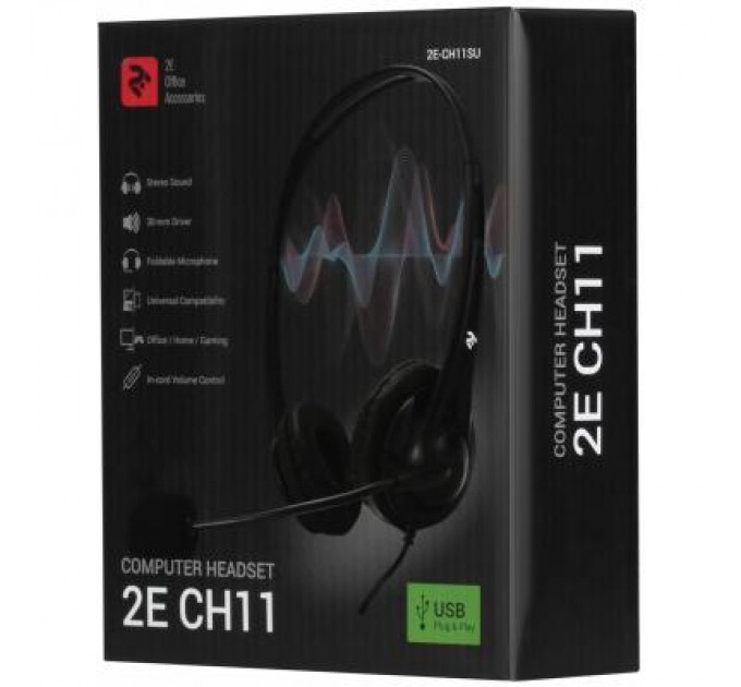 2E Навушники 2E CH11 USB (2E-CH11SU)