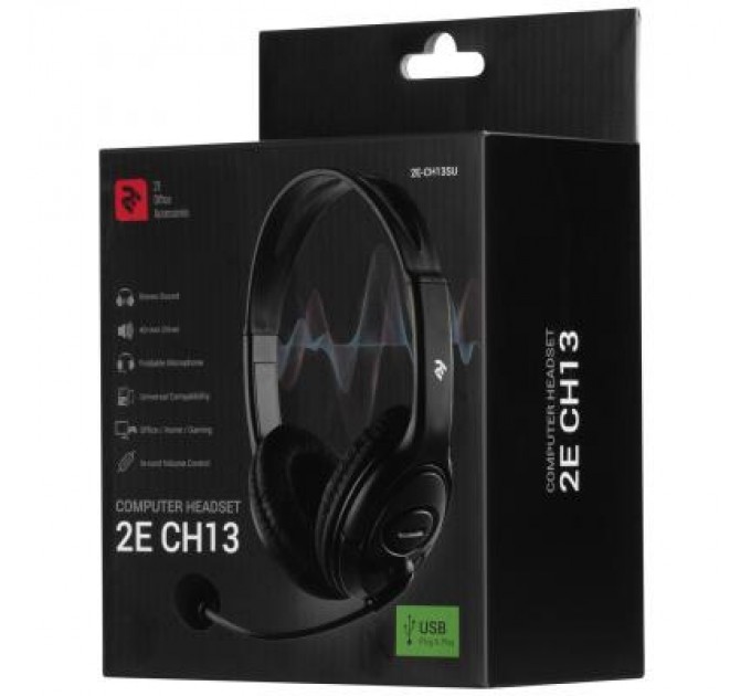 2E Навушники 2E CH13 Over-Ear USB (2E-CH13SU)