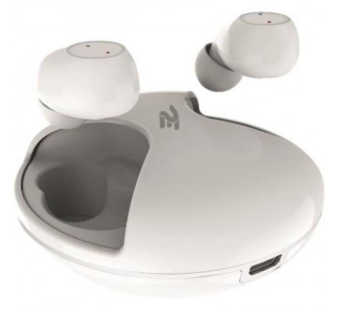 2E Навушники 2E RainDrops Light True Wireless Waterproof Mic White (2E-EBTWRDLWT)