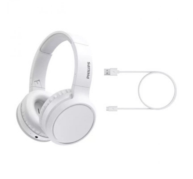 Philips Навушники Philips TAH5205 Over-ear ANC Wireless Mic White (TAH5205WT/00)