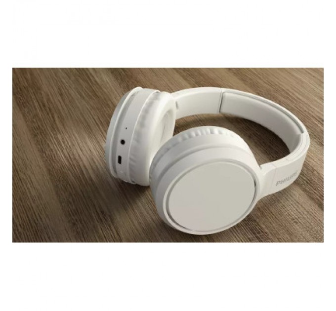 Philips Навушники Philips TAH5205 Over-ear ANC Wireless Mic White (TAH5205WT/00)