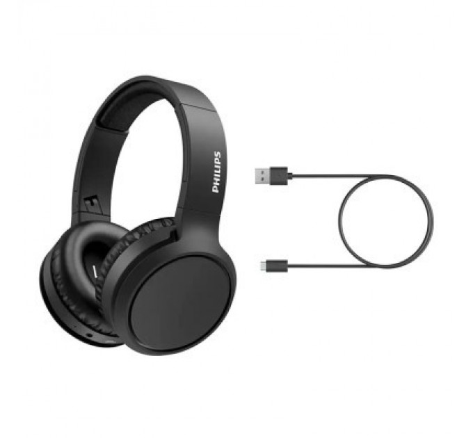 Philips Навушники Philips TAH5205 Over-ear ANC Wireless Mic Black (TAH5205BK/00)