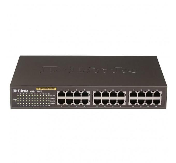 D-Link Комутатор мережевий D-Link DES-1024D/F1