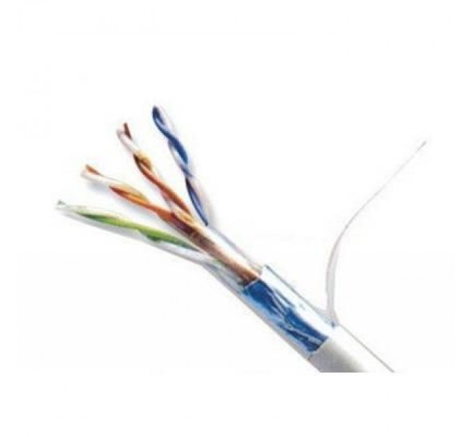 OK-Net Кабель мережевий OK-Net FTP-cat.5E-SL, 305м (F/UTP-cat.5E-SL) (КПВЭ-ВП (100) 4x2x0,48)