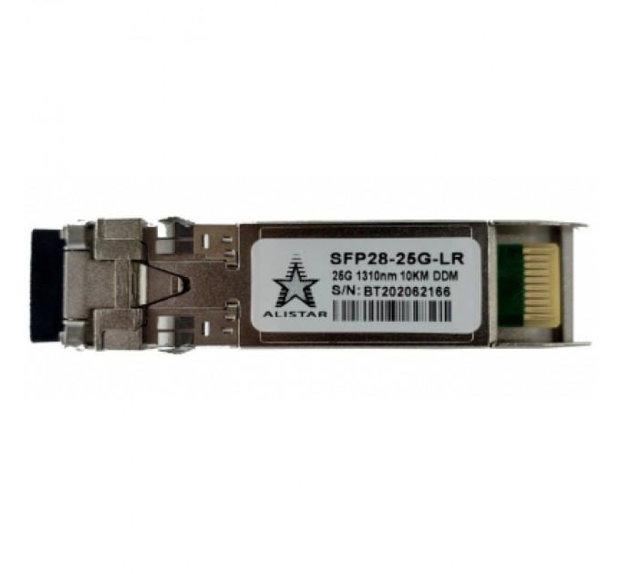 Alistar Модуль SFP Alistar Модуль SFP28 25GBASE-LR 2SM LC 20KM 1310nm DDM/DOM (SFP28-LR)