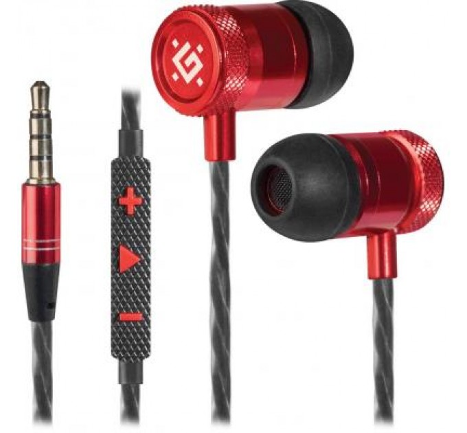 Defender Навушники Defender Pollaxe Black-Red (64453)