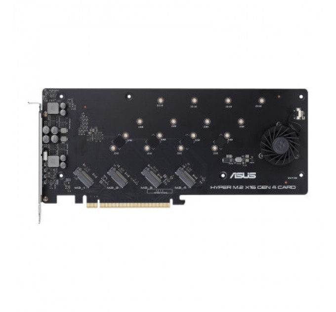 ASUS Адаптер ASUS Hyper M.2 X16 PCIe 3.0 X4 Expansion Card GEN 4 (90MC08A0-M0EAY0)