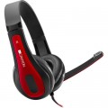 Canyon Навушники Canyon HSC-1 Black-Red (CNS-CHSC1BR)