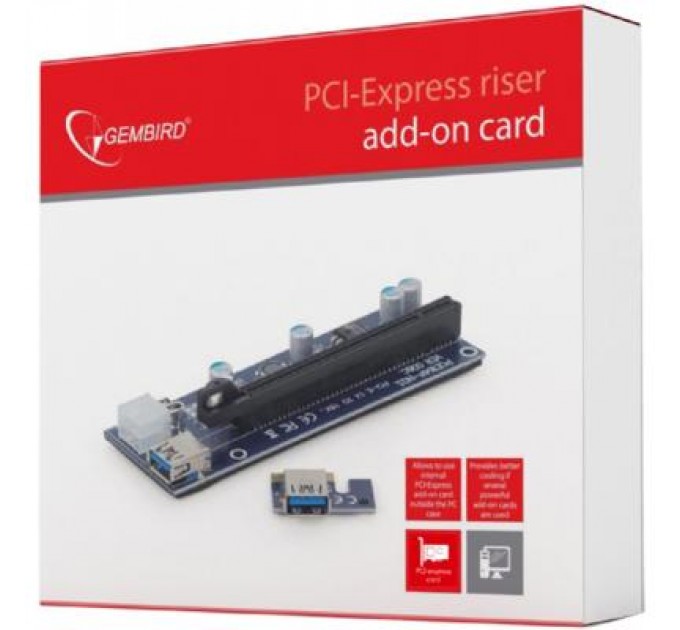 Gembird Райзер Gembird RC-PCIEX-03