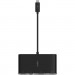 Belkin Перехідник Belkin USB-C to Ethernet, HDMI, VGA, USB-A, black (AVC005BTBK)