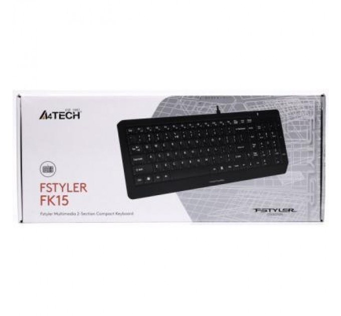 A4Tech Клавіатура A4Tech FK15 Black