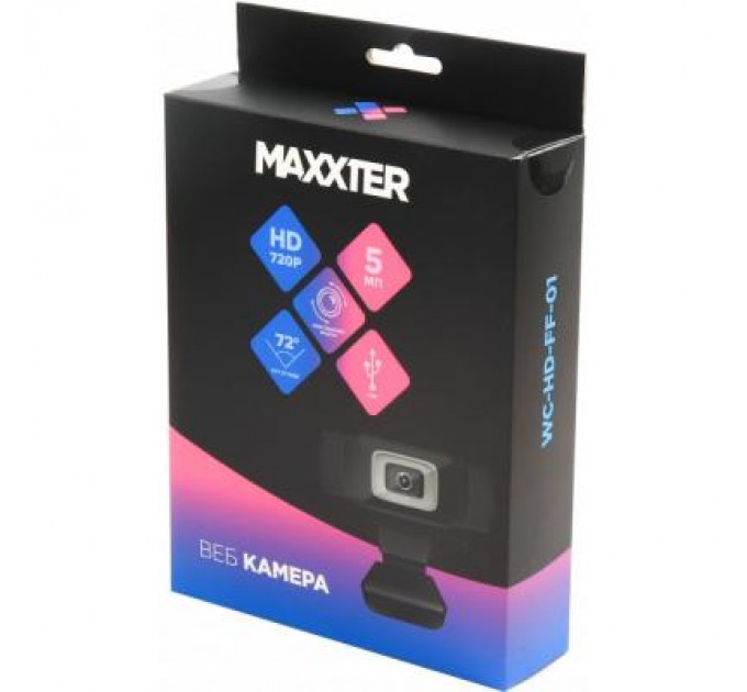 Maxxter Веб-камера Maxxter HD 1280x720 (WC-HD-FF-01)