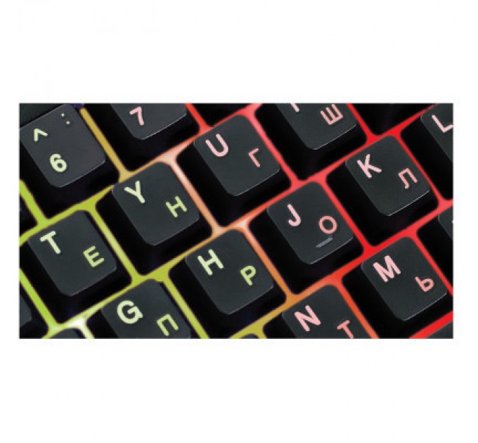 REAL-EL Клавіатура REAL-EL 7011 Comfort Backlit Black