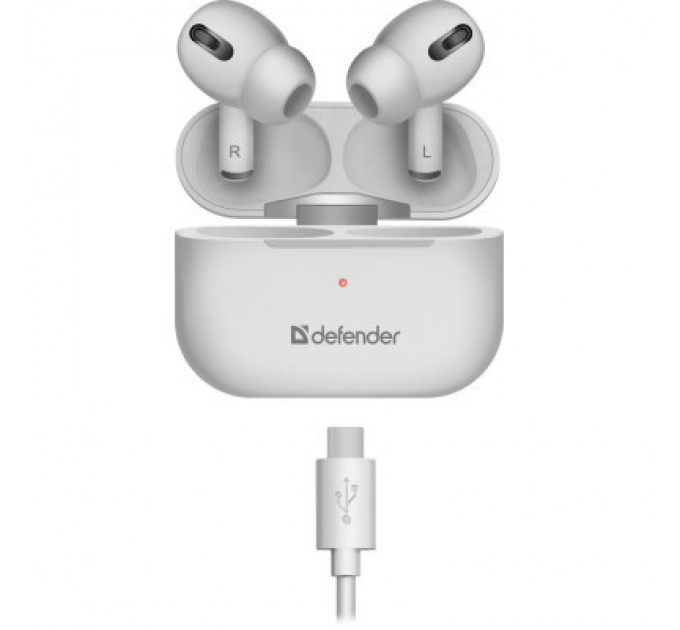Defender Навушники Defender Twins 636 TWS Pro Bluetooth White (63636)
