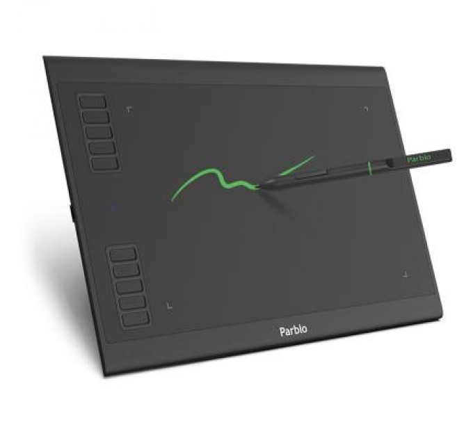 Parblo Графічний планшет Parblo A610 Plus V2 Black (A610PLUSV2)