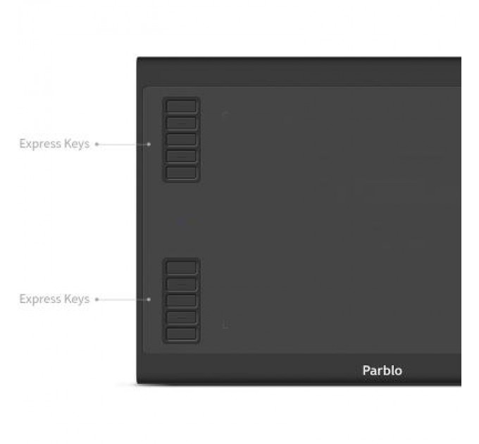 Parblo Графічний планшет Parblo A610 Plus V2 Black (A610PLUSV2)