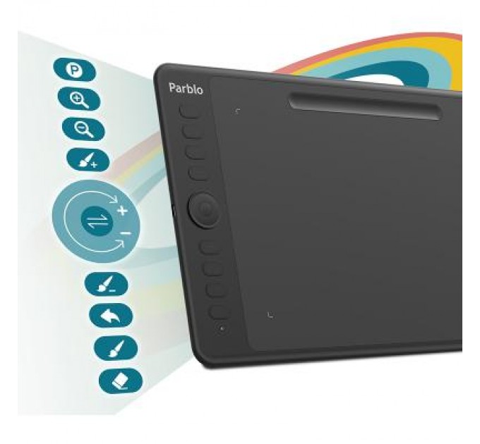 Parblo Графічний планшет Parblo Intangbo M Black (INTANGBOM)