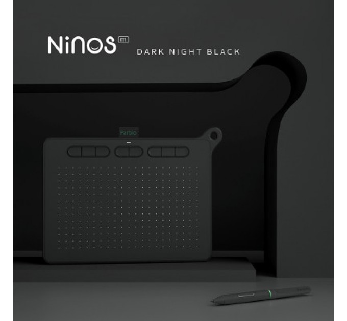 Parblo Графічний планшет Parblo Ninos M Black (NINOSM)