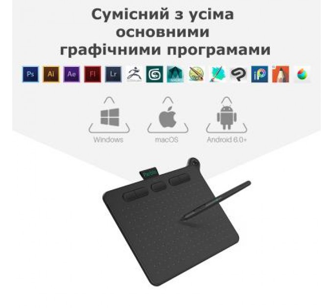 Parblo Графічний планшет Parblo Ninos S Black (NINOSS)