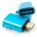 Dengos Перехідник OTG USB - Micro-USB blue Dengos (ADP-020)