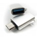 Dengos Перехідник OTG USB - Type-C grey Dengos (ADP-019)