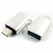 Dengos Перехідник OTG USB - Type-C grey Dengos (ADP-019)