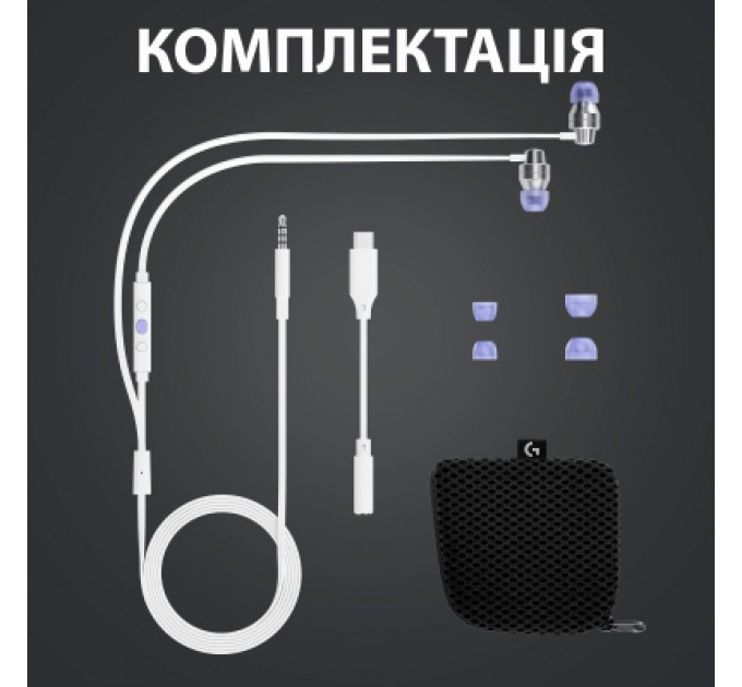 Logitech Навушники Logitech G333 White (981-000930)