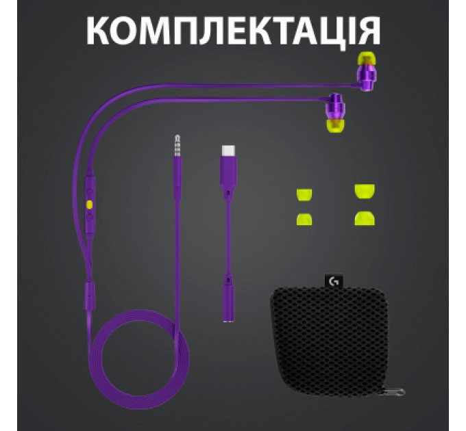 Logitech Навушники Logitech G333 Purple (981-000936)
