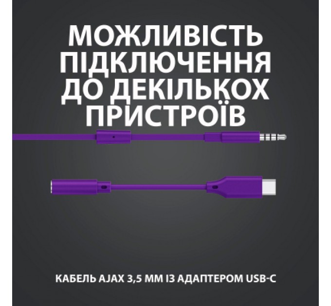 Logitech Навушники Logitech G333 Purple (981-000936)