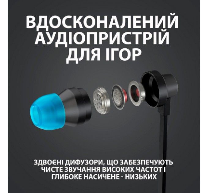 Logitech Навушники Logitech G333 Black (981-000924)