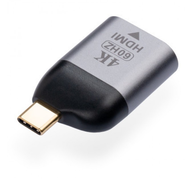 Vinga Перехідник Type-C Male to HDMI 2.0 4K60Hz compact Vinga (VCPATCHDMI2C)