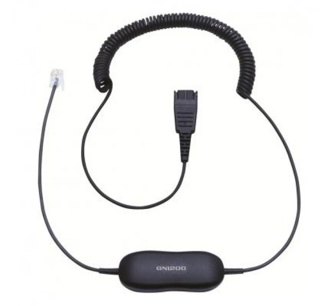 Jabra Перехідник Jabra GN1200 CC Smart Cord QD на RJ9 (88011-99)