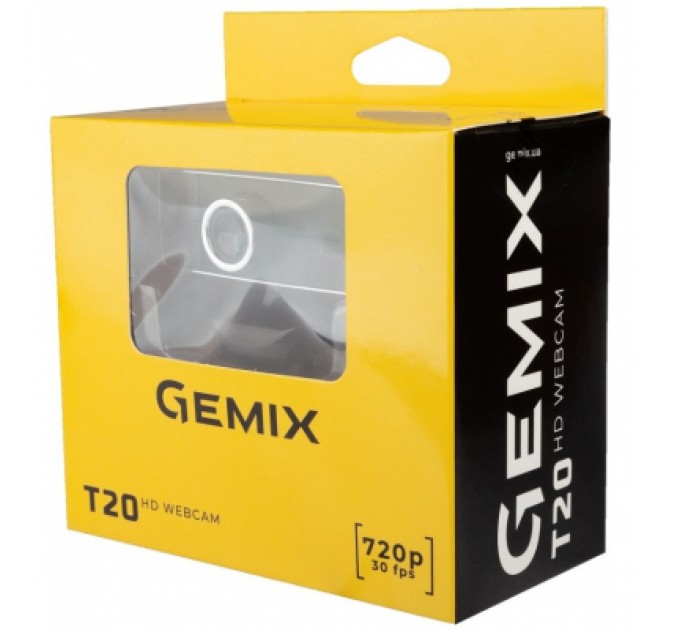 Gemix Веб-камера Gemix T20 Black