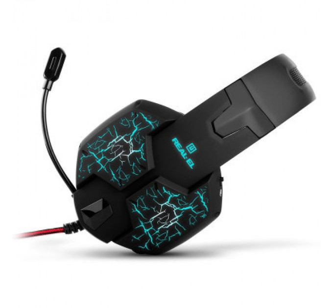 REAL-EL Навушники REAL-EL GDX-7750 Black-Red
