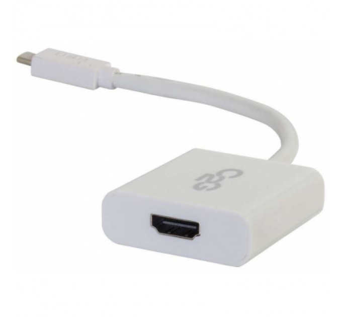C2G Перехідник C2G USB-C to HDMI white (CG80516)
