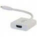 C2G Перехідник C2G USB-C to HDMI white (CG80516)