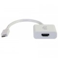 C2G Перехідник C2G USB-C to HDMI white (CG80516)