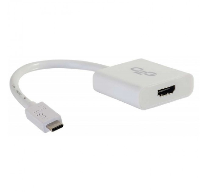 C2G Перехідник C2G USB-C to HDMI white (CG80516)