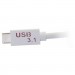 C2G Перехідник C2G USB-C to HDMI white (CG80516)