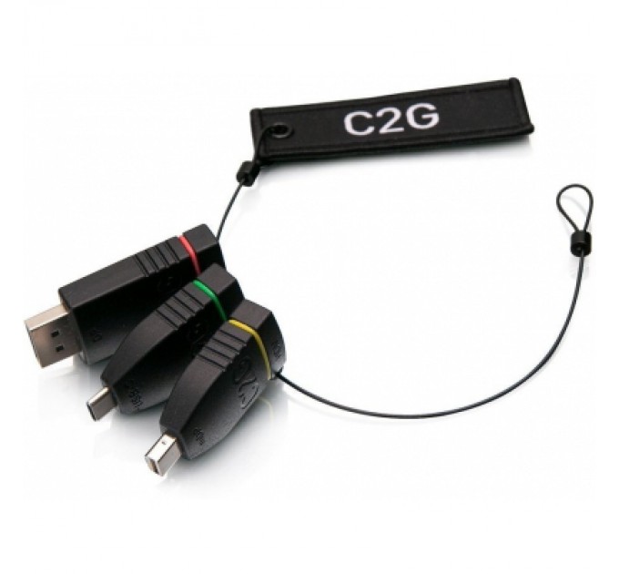C2G Перехідник C2G Ring HDMI to mini DP DP USB-C kit (CG84268)