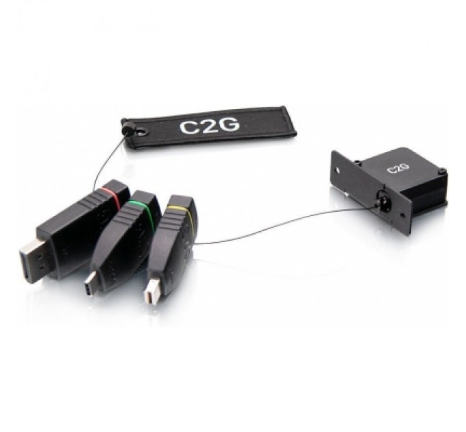 C2G Перехідник C2G Retractable Ring HDMI to mini DP DP USB-C (CG84270)
