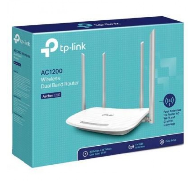 TP-Link Маршрутизатор TP-Link Archer C50 (Archer-C50)