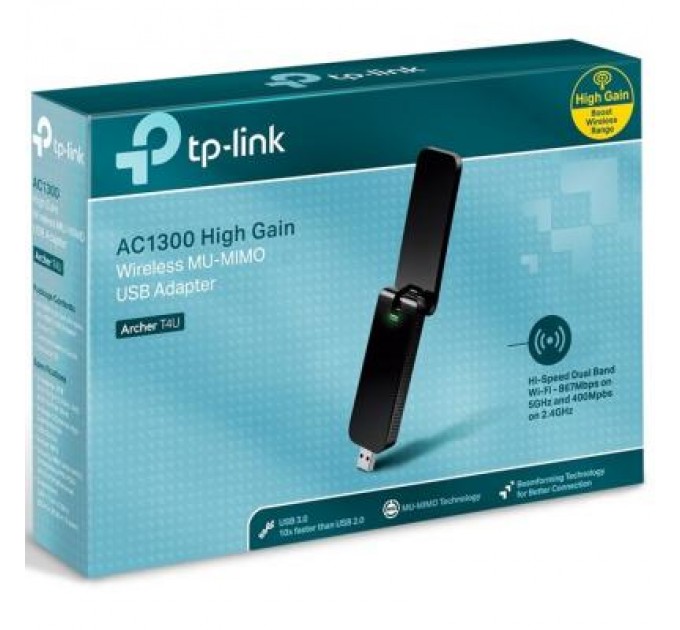 TP-Link Мережева карта Wi-Fi TP-Link Archer T4U (Archer-T4U)