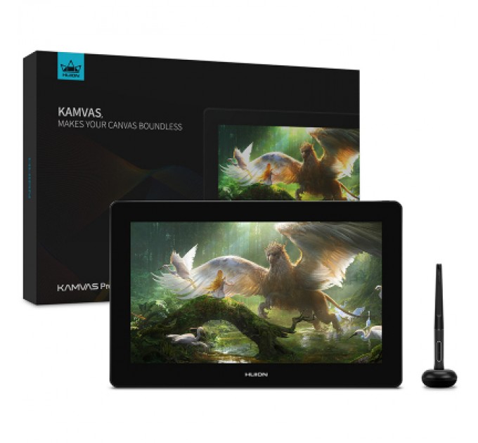 Huion Планшет-монітор Huion Kamvas Pro 16 (4K) + перчатка (GT1561)