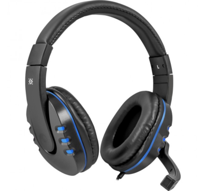 Defender Навушники Defender Warhead G-160 Black-Blue (64118)