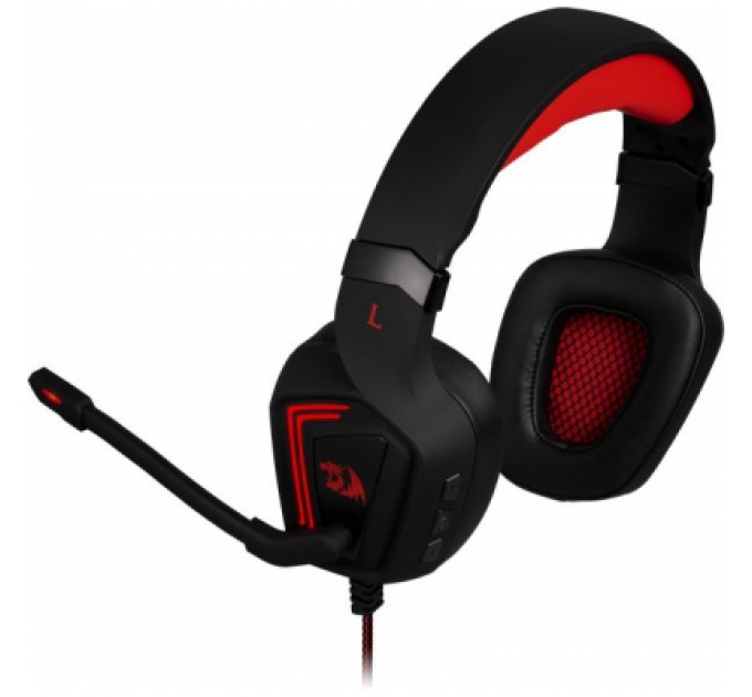 Redragon Навушники Redragon Muses 2 USB Black-Red (77909)
