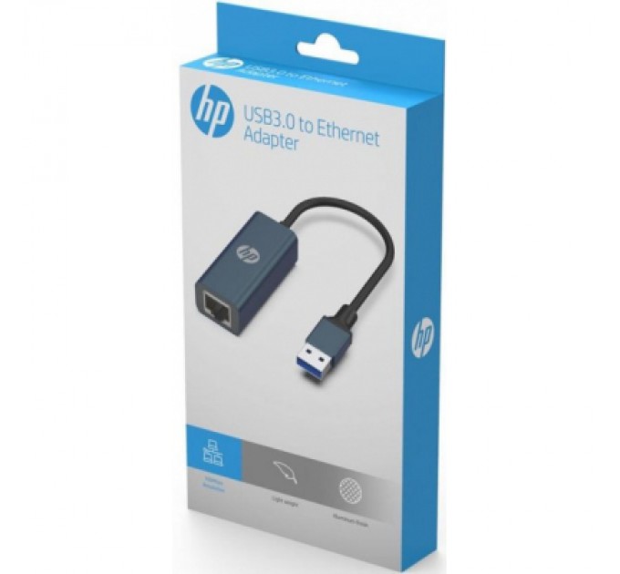HP Перехідник HP USB 3.0 Type-A to Ethernet RJ45 1000 Mb (DHC-CT101)