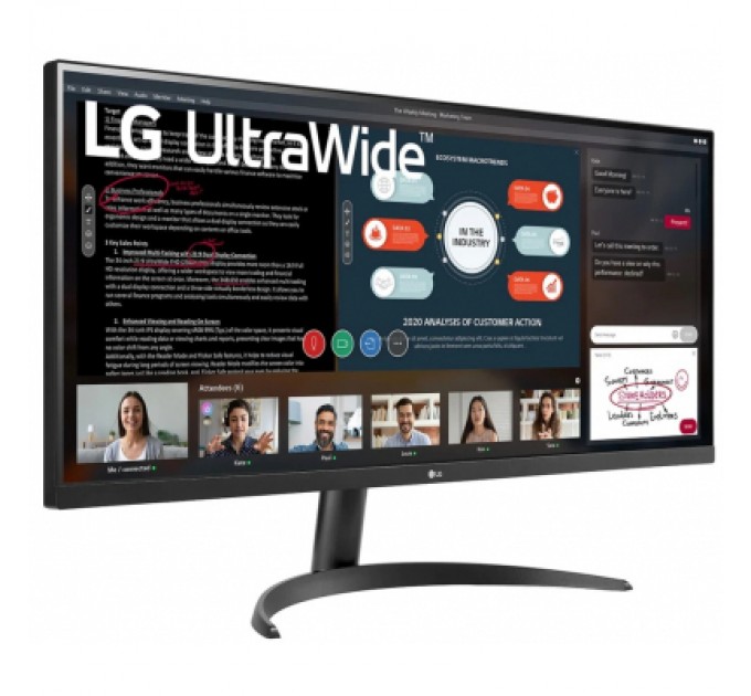 LG Монітор LG 34WP500-B