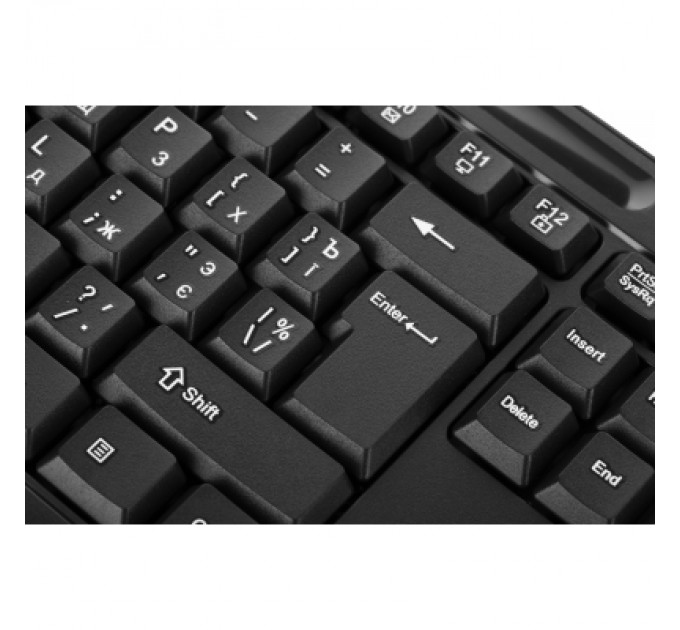 2E Клавіатура 2E KM1040 USB Black (2E-KM1040UB)